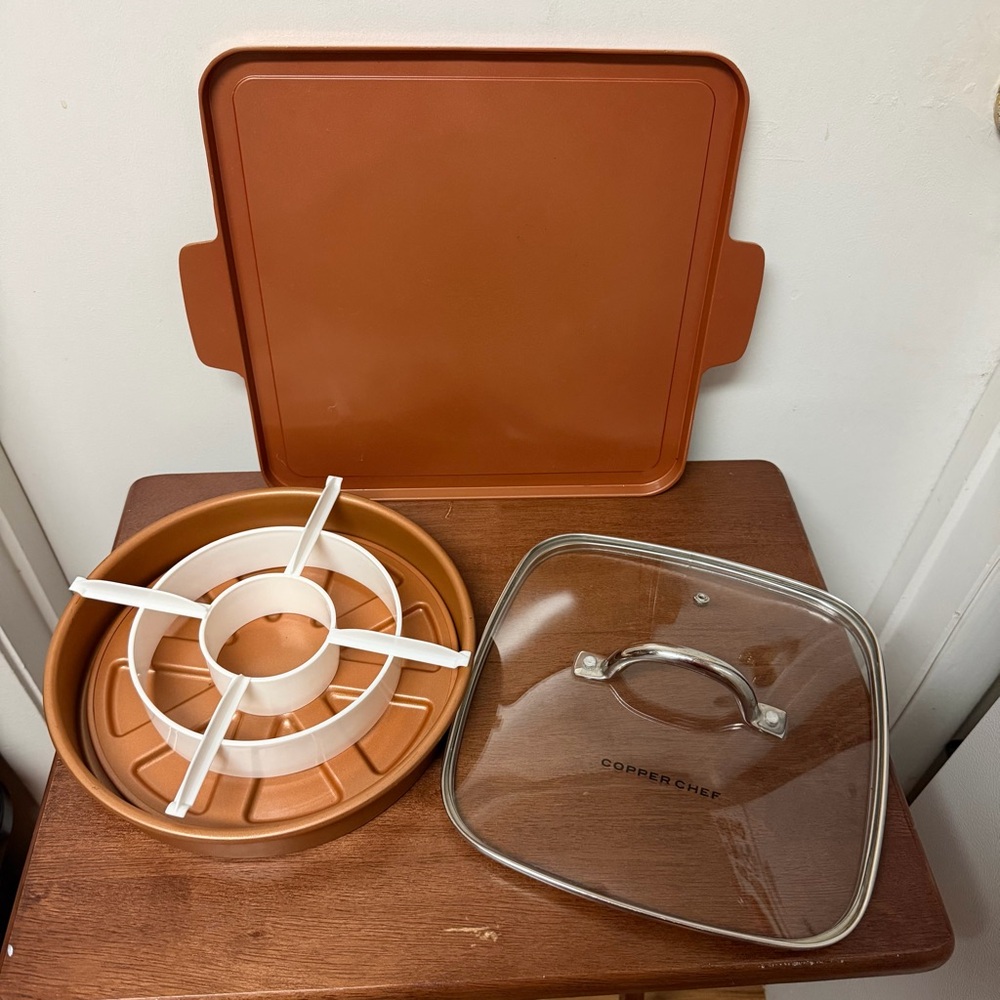 Copper Chef Cooking and Baking Pan Bundle